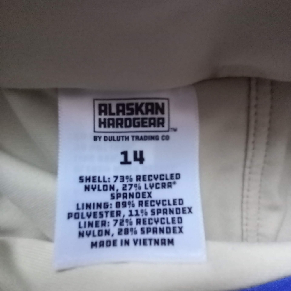 Alaskan Hardgear AKHG Duluth Lost Lake Long Line Swim Bra Top Size 14 Blue Beach - Picture 12 of 12